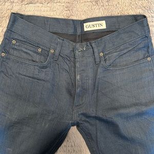 Gustin Blue selvedge denim, 32x32, skinny fit, gently worn
